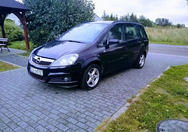 opel zafira Opel Zafira cena 12600 przebieg: 256000, rok produkcji 2005 z Łęknica